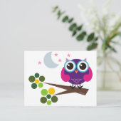 Carte Postale oliver, le hibou (Debout devant)