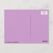 Carte Postale oliver, le hibou (Dos)