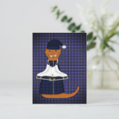 Carte Postale Oliver Les Patins À Otter (Debout devant)