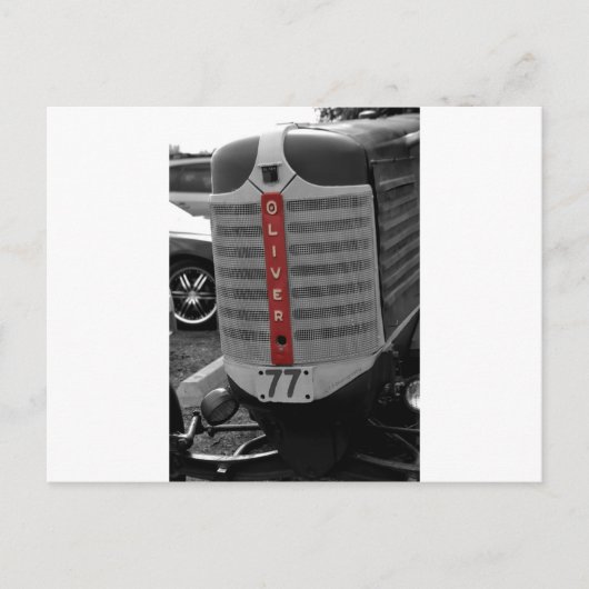 Carte Postale Oliver Tractor (Devant)