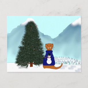 Carte Postale Oliver Trouve Son Arbre De Noël