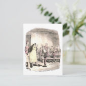 Carte Postale Oliver Twist en demande plus (Debout devant)