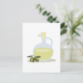 Carte Postale Olives et huile (Debout devant)