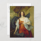 Carte Postale Olivia, épouse d'Endymion Porter, c.1637 (Devant / Derrière)