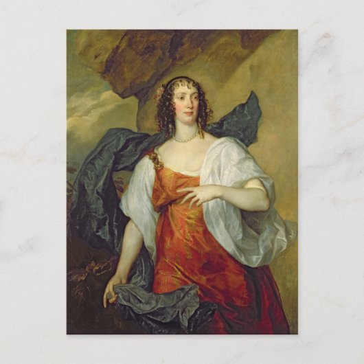 Carte Postale Olivia, épouse d'Endymion Porter, c.1637 (Devant)