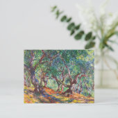 Carte Postale Oliviers à Bordighera, 1884 Claude Monet (Debout devant)