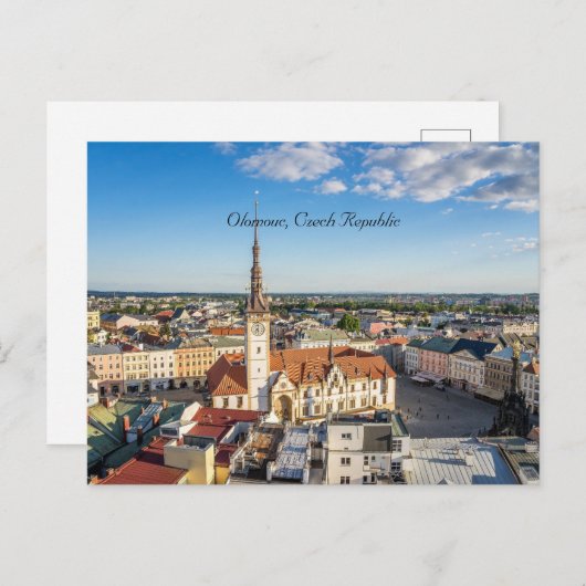 Carte Postale Olomouc, République tchèque (Devant / Derrière)