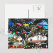 Carte Postale Olvera Street - Los Angeles (Devant / Derrière)