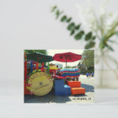 Carte Postale Olvera Street, Los Angeles Postcard ! (Debout devant)