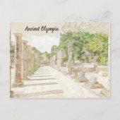 Carte Postale Olympia antique, Elis, Grèce (Devant)