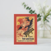 Carte Postale Olympia Nightclub Girl Crashing Cymbals (Debout devant)