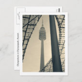 Carte postale Olympiaturm (Devant / Derrière)