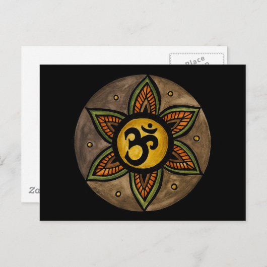 Carte Postale Om (Devant / Derrière)