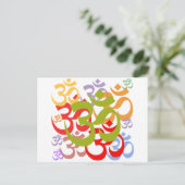 Carte Postale Om (Debout devant)