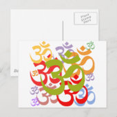 Carte Postale Om (Devant / Derrière)