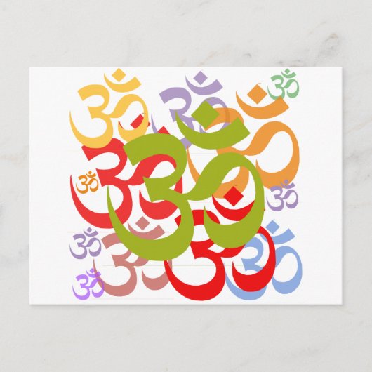 Carte Postale Om (Devant)