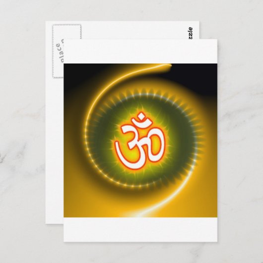 Carte Postale Om 7 (Devant / Derrière)