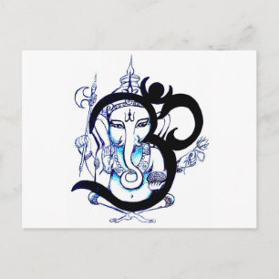 Carte Postale OM - Ganesha