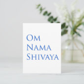 Carte Postale Om Nama Shivaya (Debout devant)