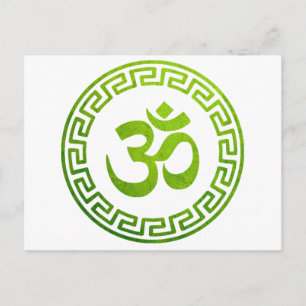 Carte Postale Om, Om Hindu, Om Symbole, Om Logo, Aum