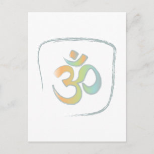 Carte Postale Om ou Aum