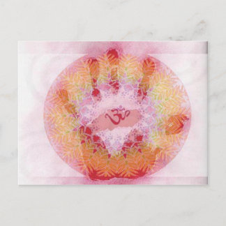 Carte postale Om Symbole