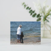 Carte Postale Oma et Devin (Debout devant)