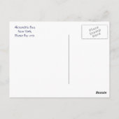 Carte Postale Oma et Devin (Dos)