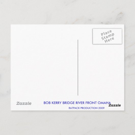 CARTE POSTALE OMAHA (Dos)