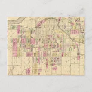 Carte Postale Omaha City, Nebraska