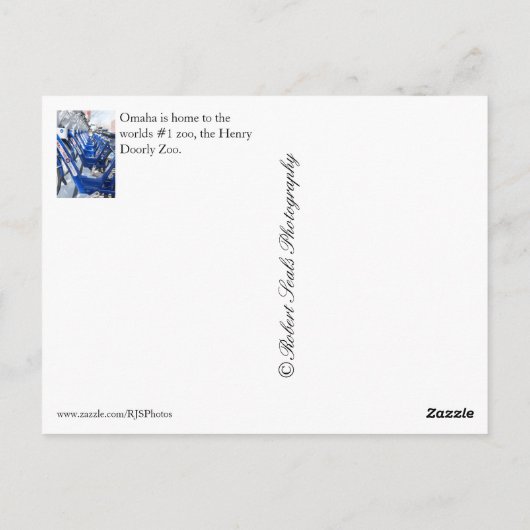 Carte Postale Omaha, NE (Dos)