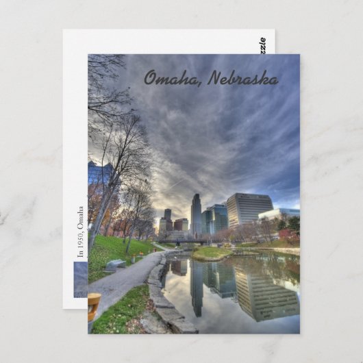 Carte Postale Omaha Nebraksa (Devant / Derrière)