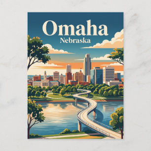 Carte Postale Omaha, Nebraska