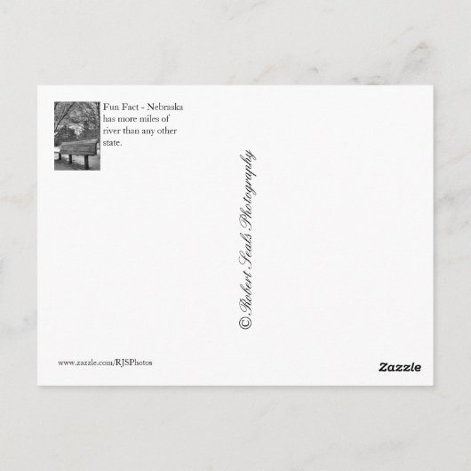 Carte Postale Omaha Nebraska (Dos)