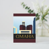 Carte Postale Omaha Skyline (Debout devant)