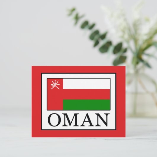 Carte Postale Oman (Debout devant)