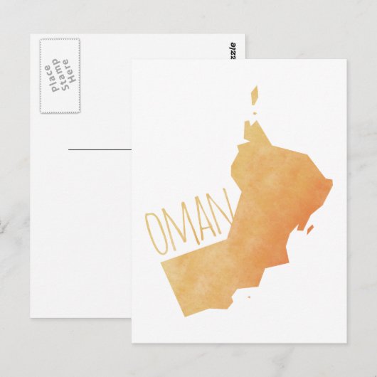 Carte Postale Oman (Devant / Derrière)