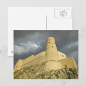 Carte Postale Oman, Hajar occidental, Bahla. Le fort de Bahla (Devant / Derrière)