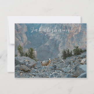 Carte postale Oman Jabal Shams