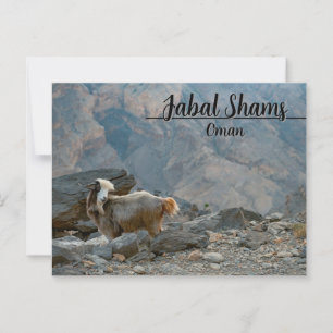 Carte postale Oman Jabal Shams