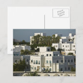 Carte Postale Oman, Mascate, Qurm. Bâtiments de la zone de Qurm (Devant / Derrière)