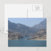 Carte Postale Oman - Paysage - Lac (Devant / Derrière)