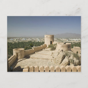 Carte Postale Oman, The Batinah Plain, Nakhal. Nakhal Fort, at