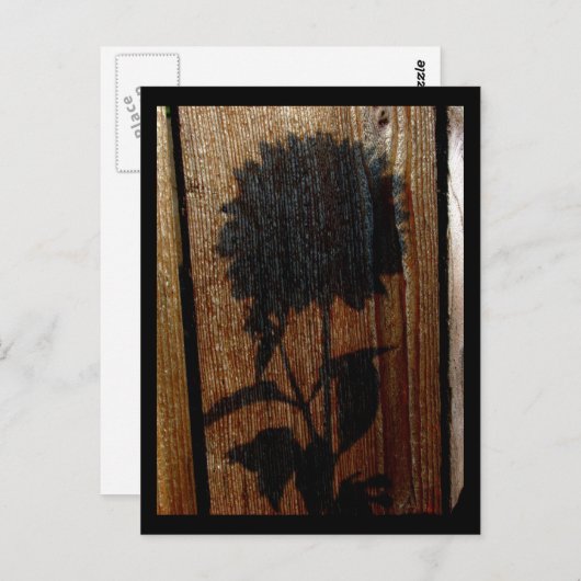 Carte Postale ombre (Devant / Derrière)