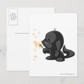 Carte Postale Ombre Kacheek (Devant / Derrière)