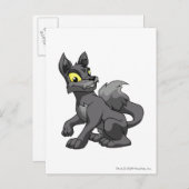 Carte Postale Ombre Lupe (Devant / Derrière)