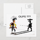 Carte Postale ombre rapide... (Devant / Derrière)