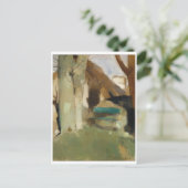 Carte Postale Ombre sur le mur, Helene Schjerfbeck (Debout devant)