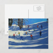 Carte Postale Ombres bleues Morzine (Devant / Derrière)