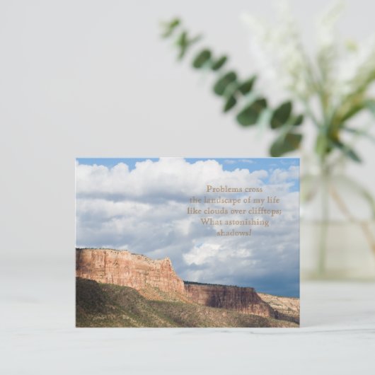 Carte Postale Ombres du nuage (Debout devant)